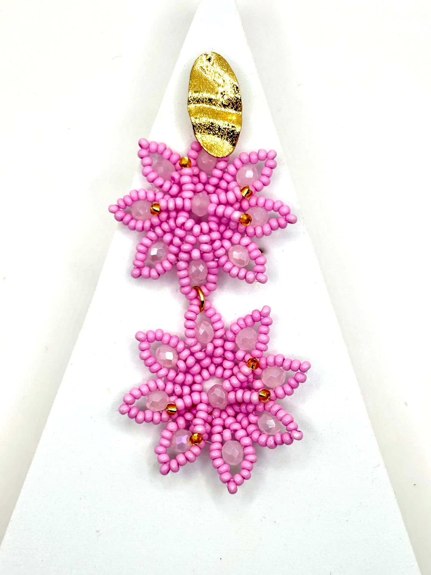 Boucles d'oreilles Carnaval faites main