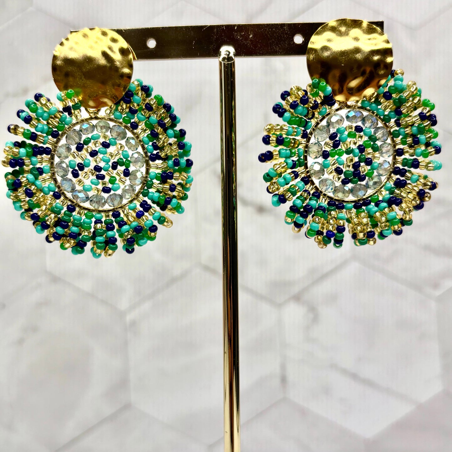 Ridwana Earrings – Elegant Statement Jewelry with Timeless Charm