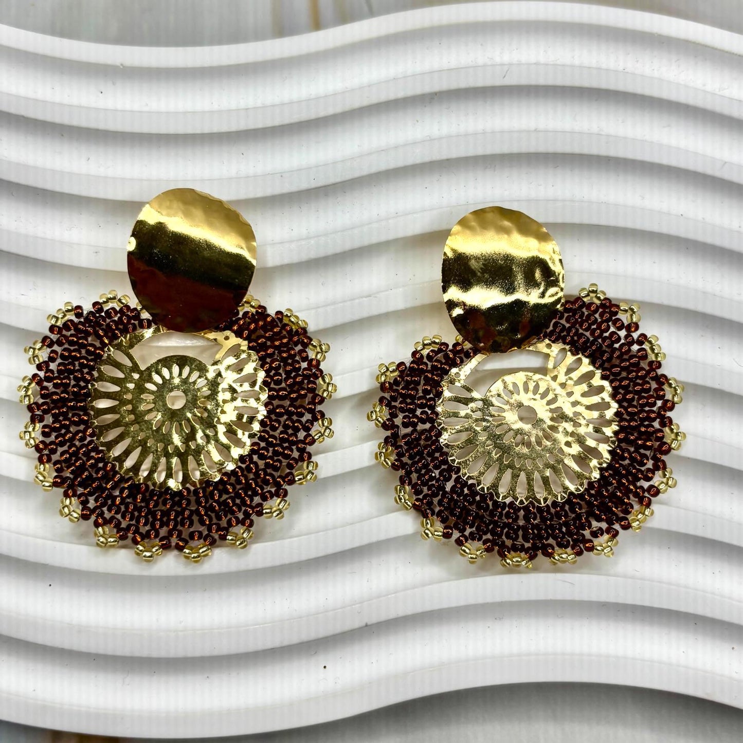Rhoda Earrings – Elegant Floral-Inspired Jewelry for a Timeless Look