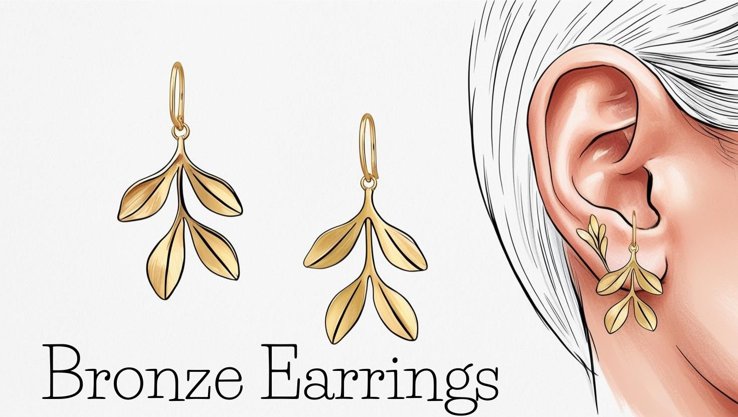 Bronze Earrings