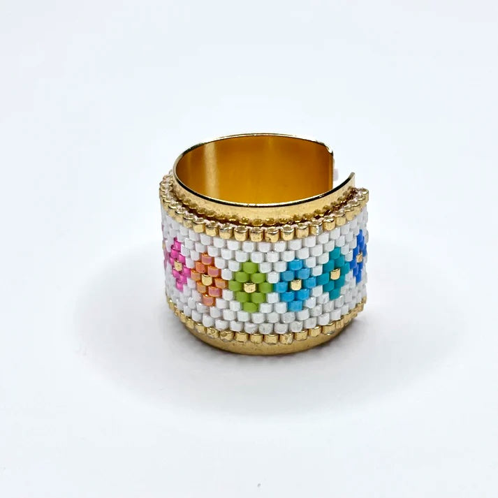 Kite Miyuki Adjustable Ring