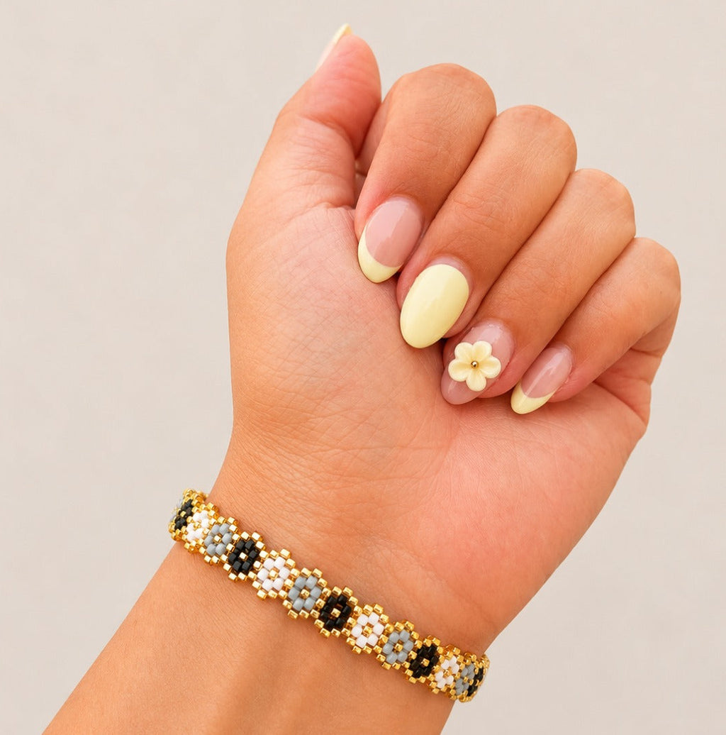 Miyuki Mini Flower Bracelets