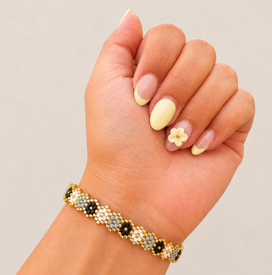 Miyuki Mini Flower Bracelets