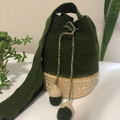 green Wayuu Tote Bag
