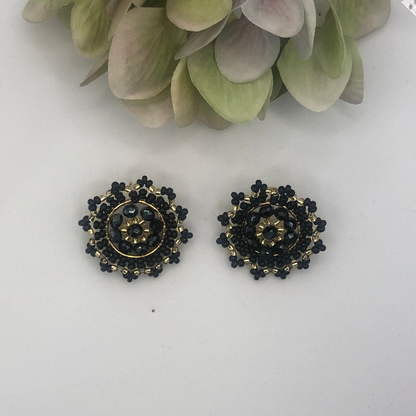 Handmade Small Round Shape Earrings
