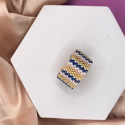 Handmade Adjustable Miyuki Colombian Rings