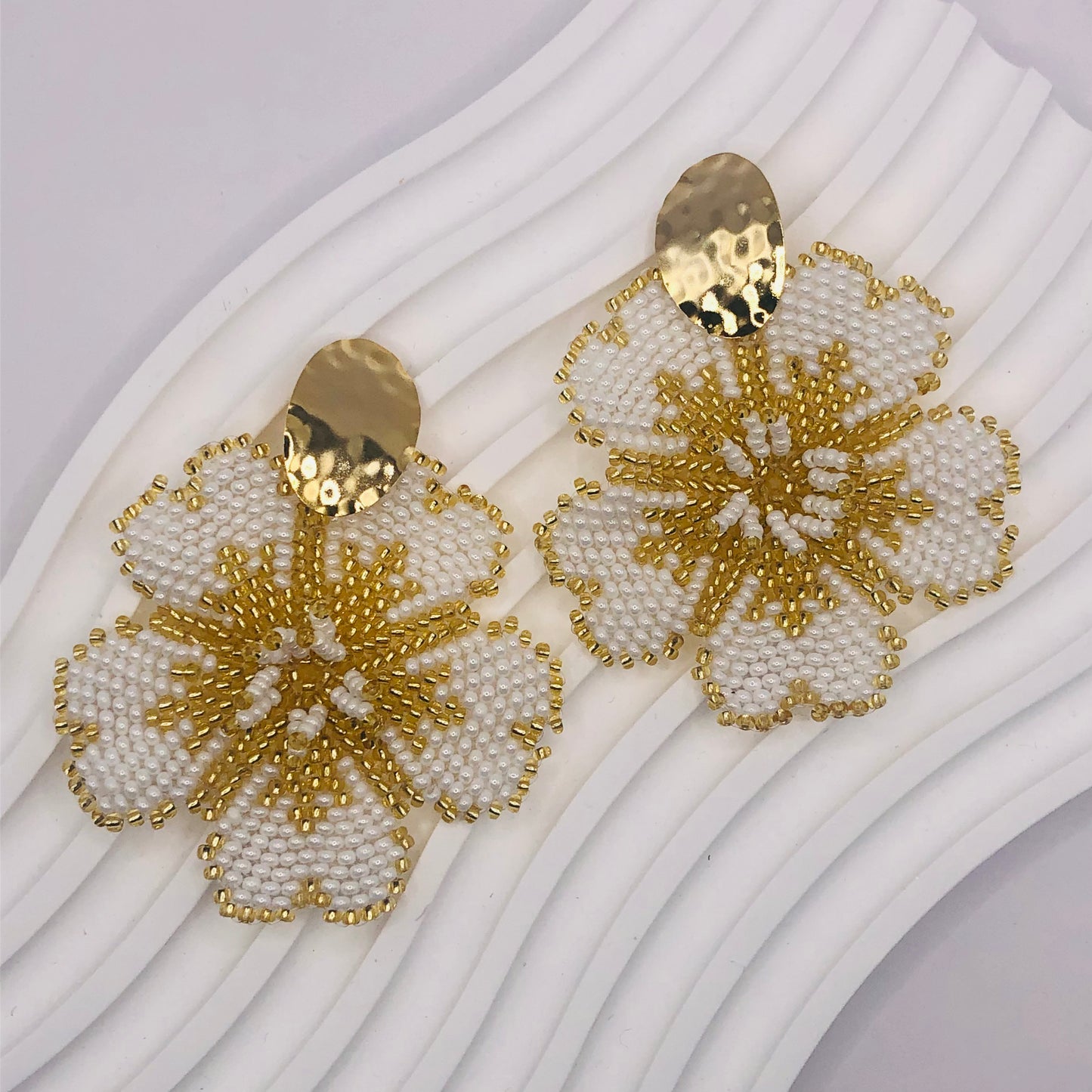 Handmade Corazón Flower Colombian Earrings