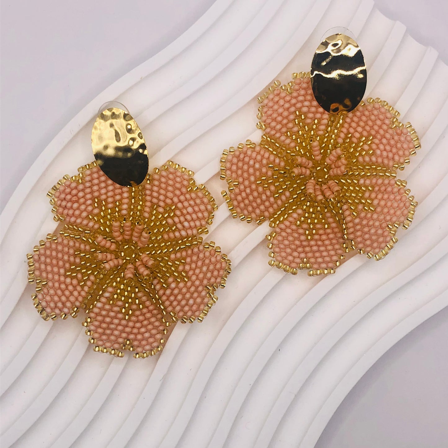 Handmade Corazón Flower Colombian Earrings
