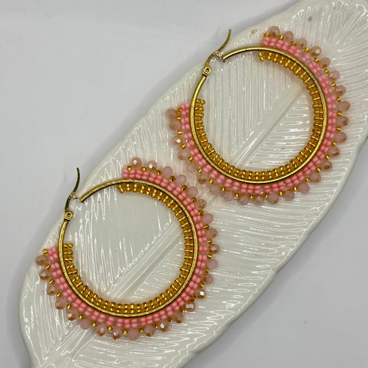 Milano's Hoops Handmade Earrings