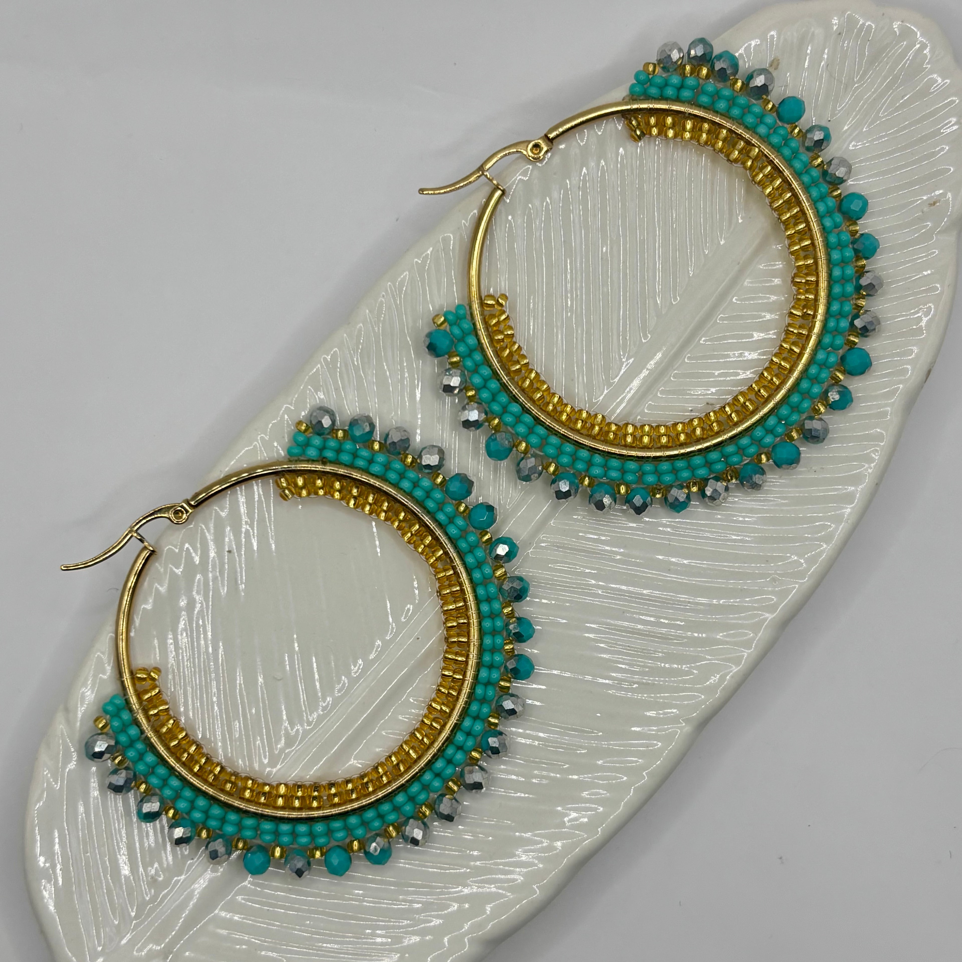 Milano's Hoops Handmade Earrings