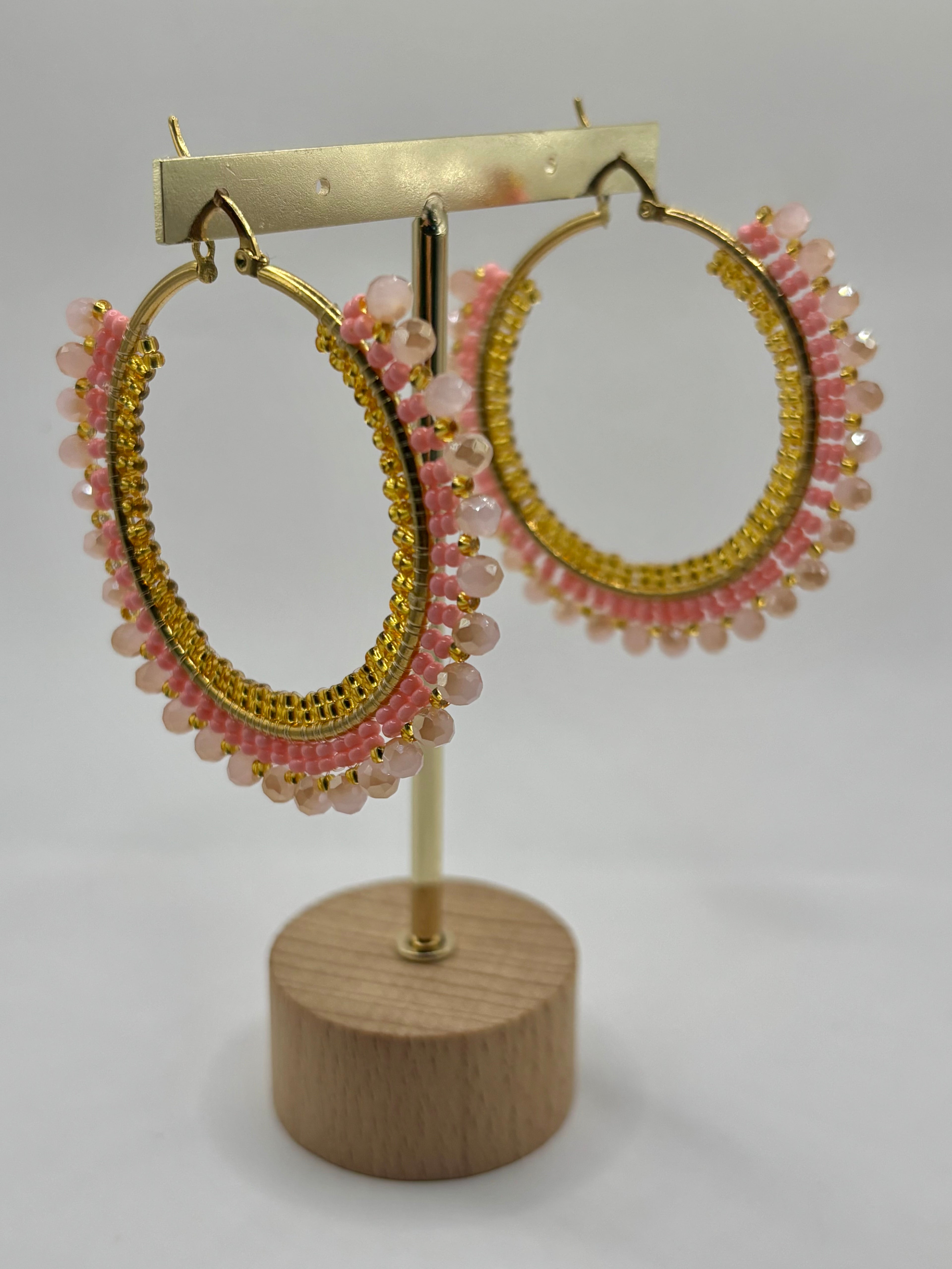 Milano's Hoops Handmade Earrings