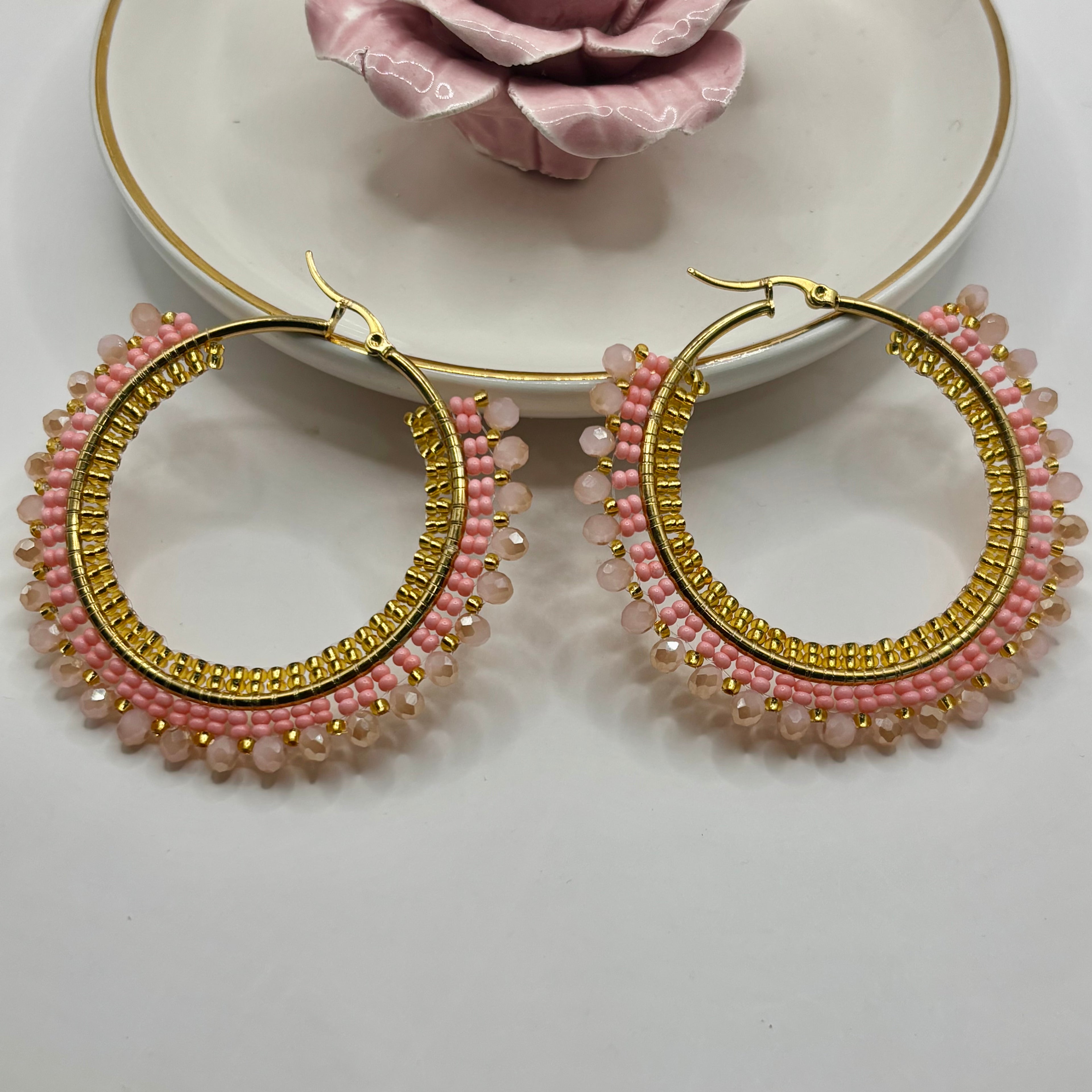 Milano's Hoops Handmade Earrings