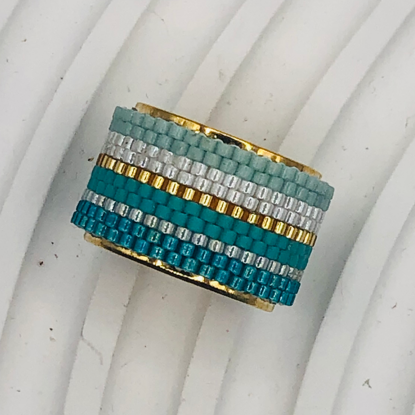 Miyuki Adjustable Rings Lines