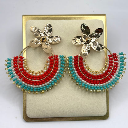 Flower Fun Earrings – Playful and Chic Floral Jewelry for Any Occasion