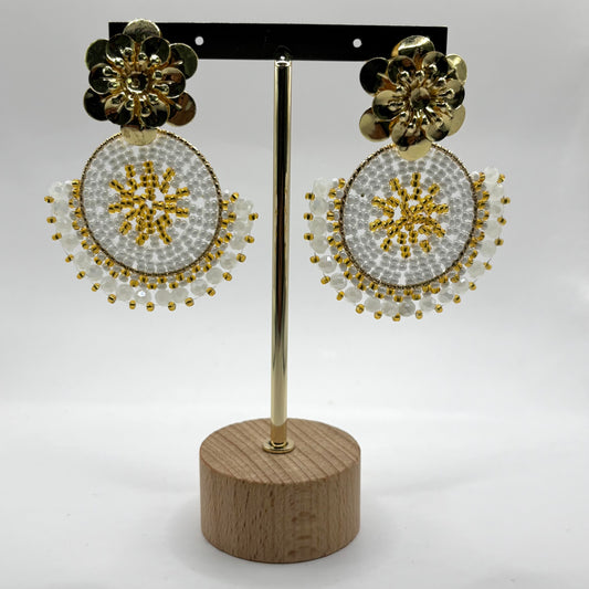 Boucles d'oreilles faites main Gulya