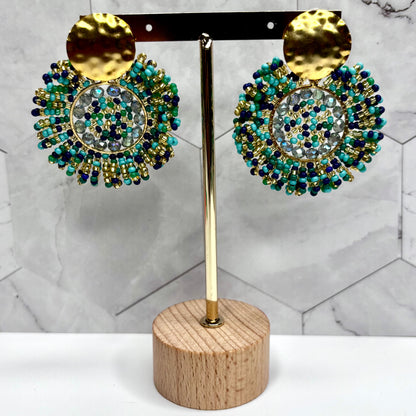 Ridwana Earrings – Elegant Statement Jewelry with Timeless Charm