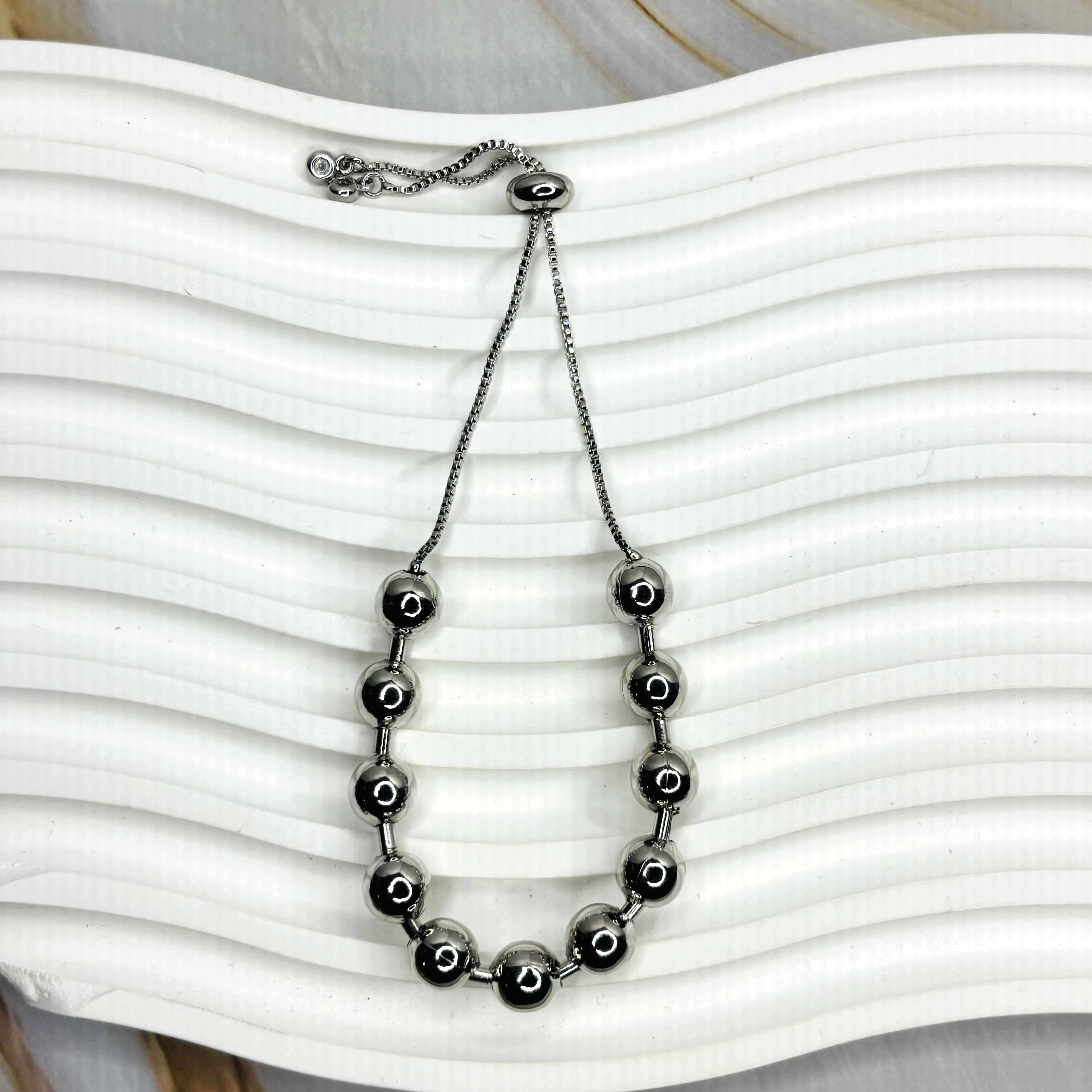 Elegant Sterling Silver Bracelet