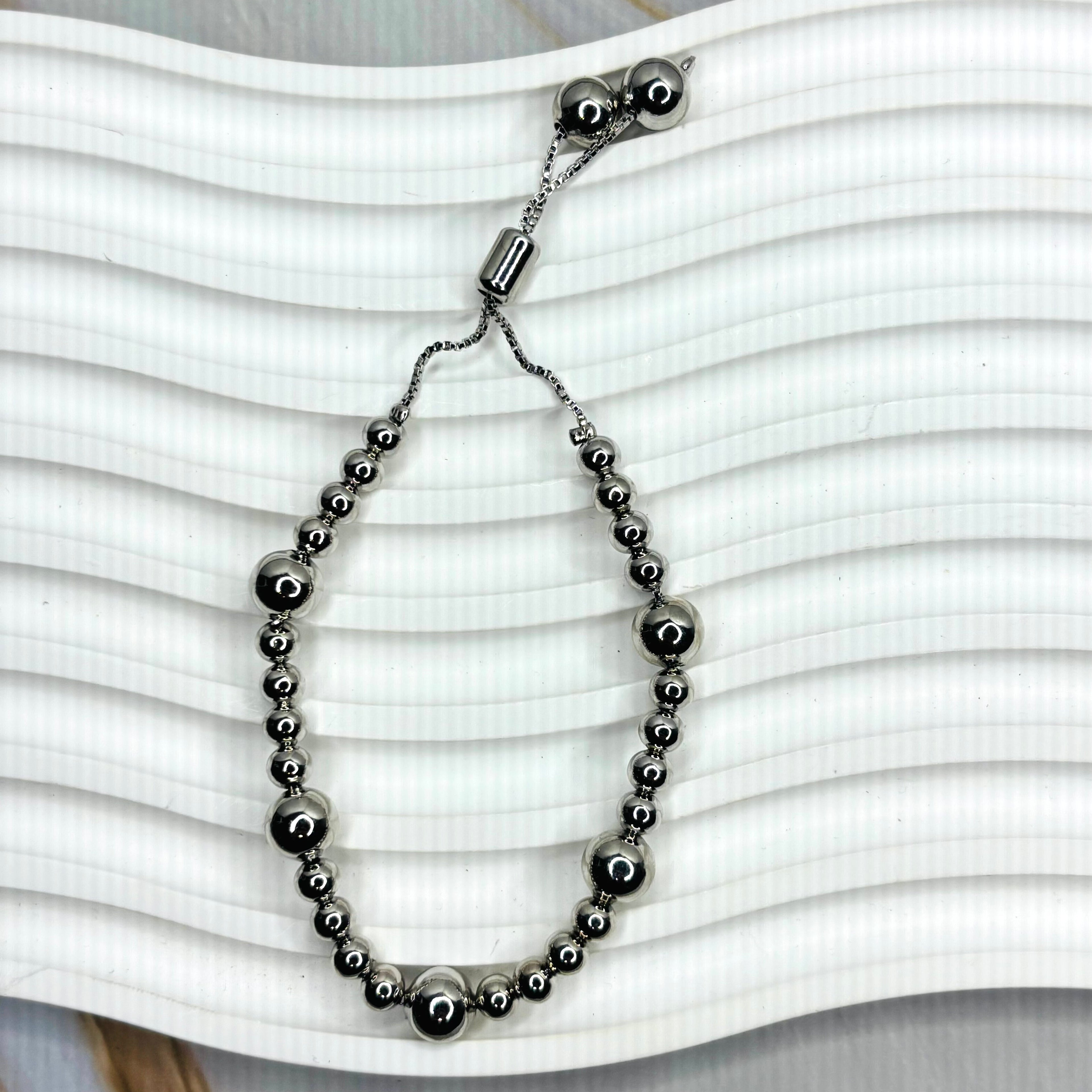 Elegant Sterling Silver Bracelet