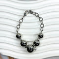 Elegant Sterling Silver Bracelet