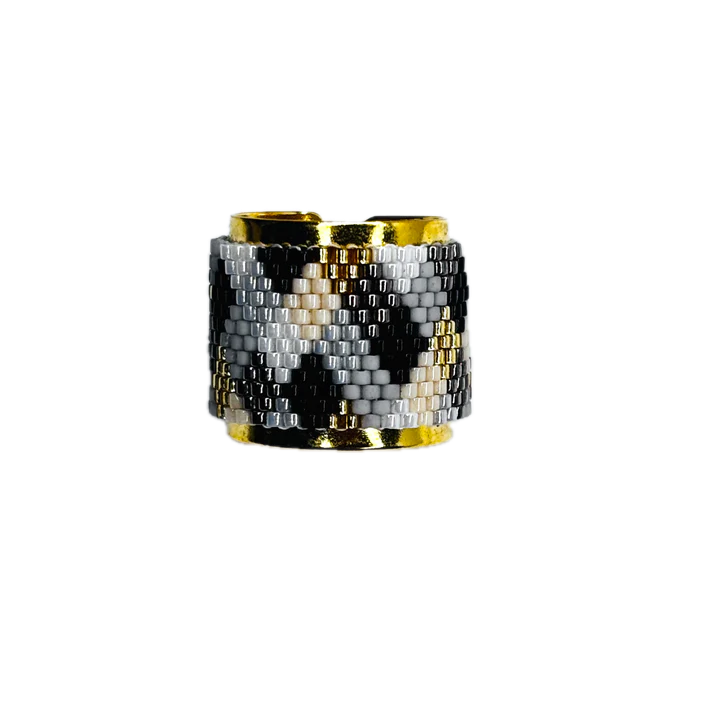 Abeba Miyuki Adjustable Rings