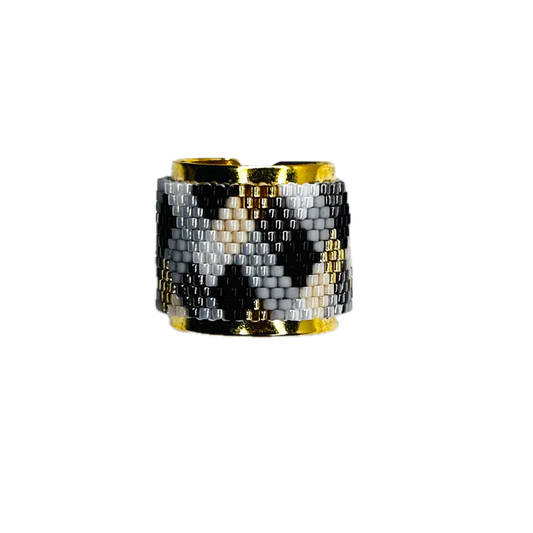 Abeba Miyuki Adjustable Rings