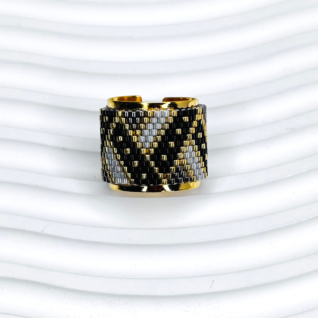 Ghalib Handmade Miyuki Ring