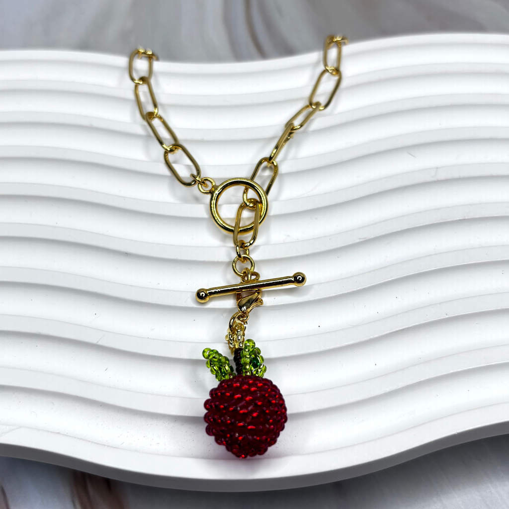 🍎 Enchanted Handmade Apple Charm 🍎