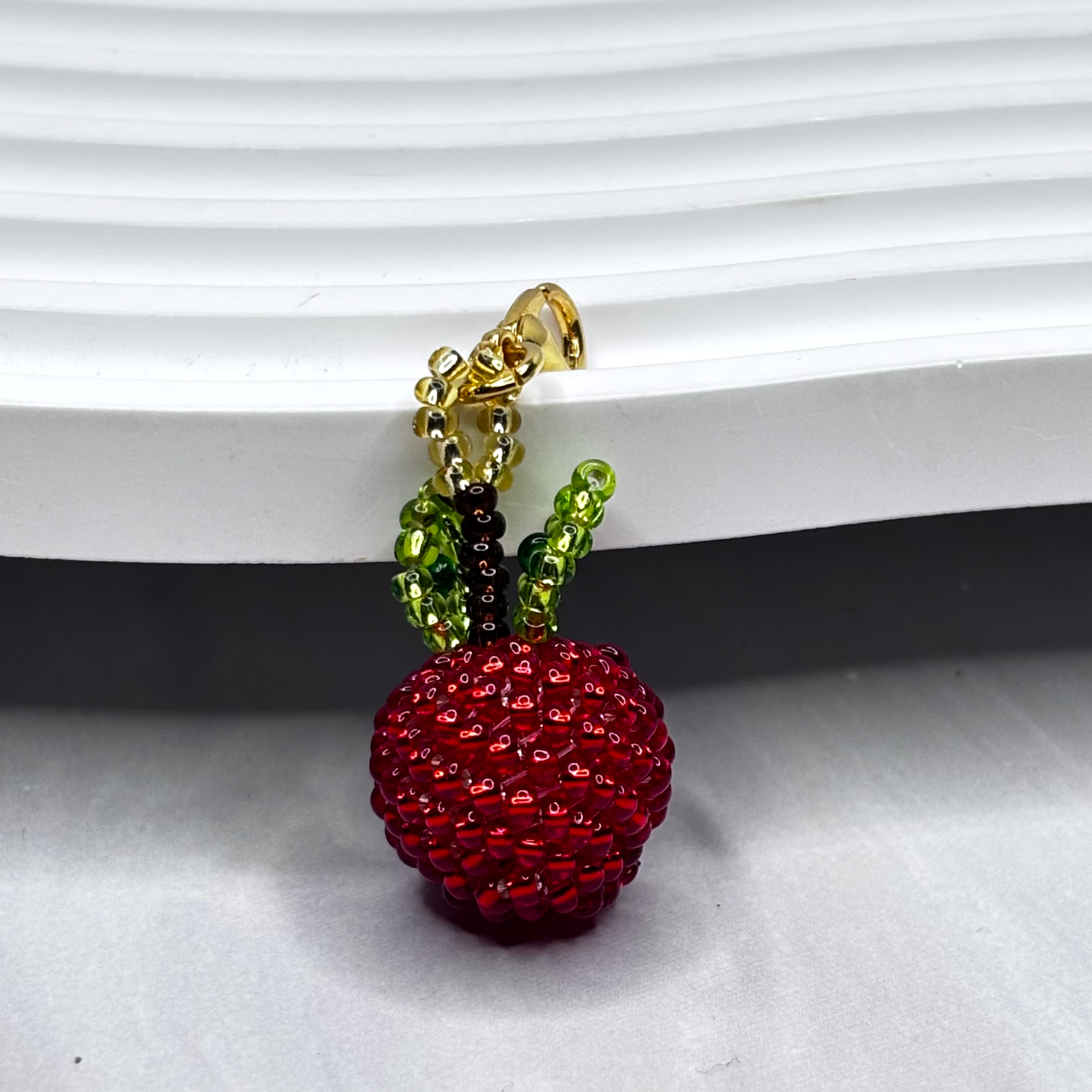 🍎 Enchanted Handmade Apple Charm 🍎