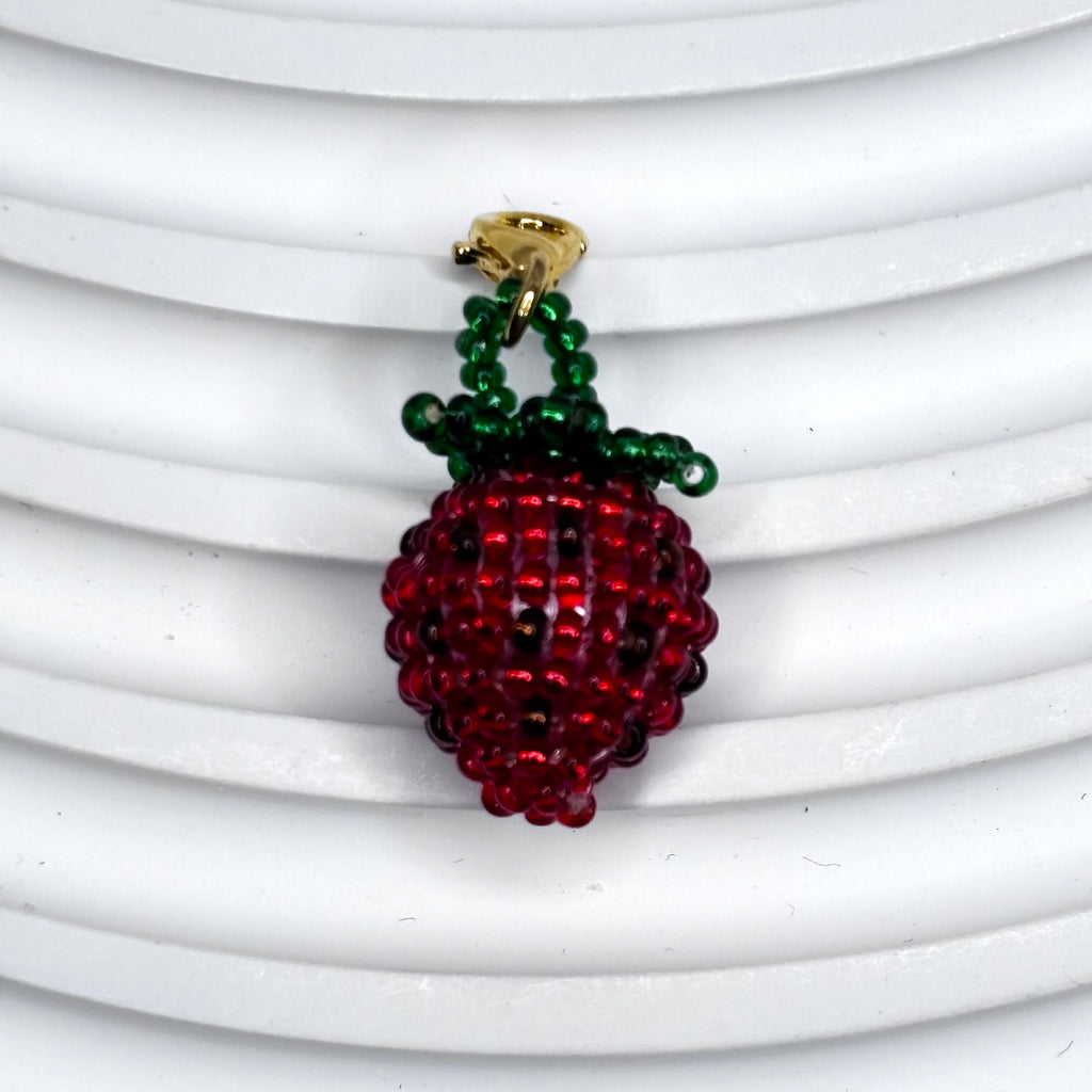 🍓 Enchanted Handmade Strawberry Charm 🍓