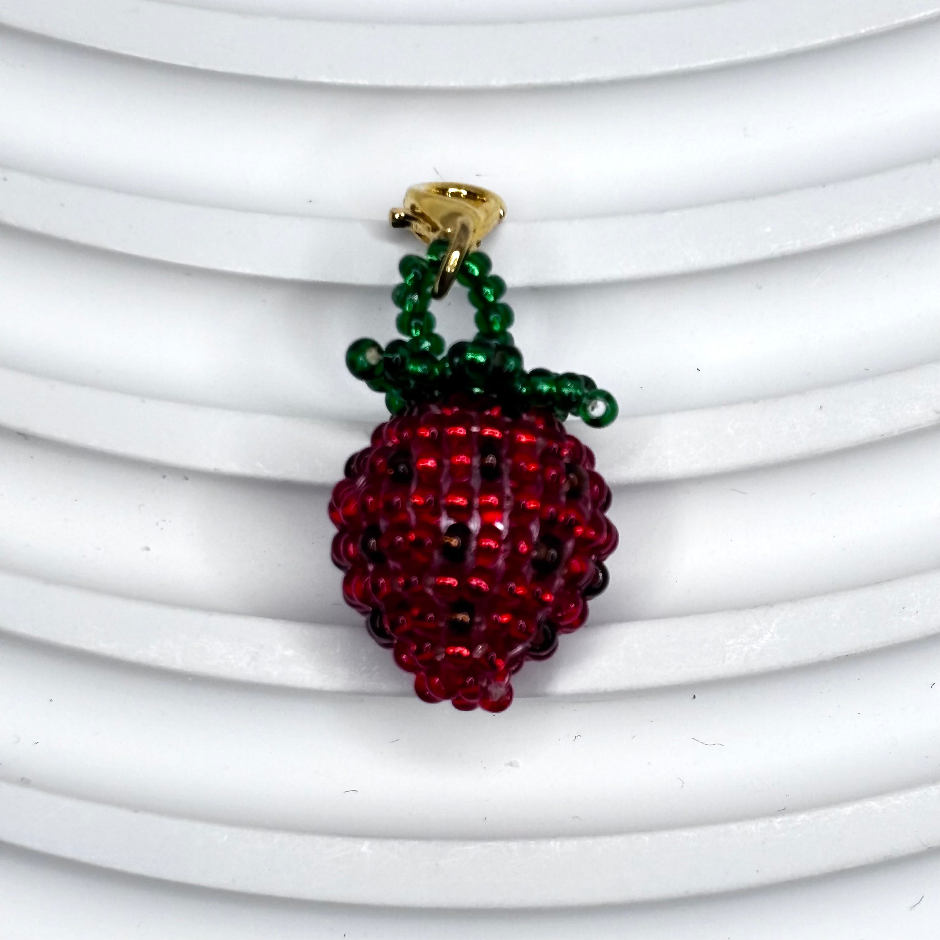 🍓 Enchanted Handmade Strawberry Charm 🍓