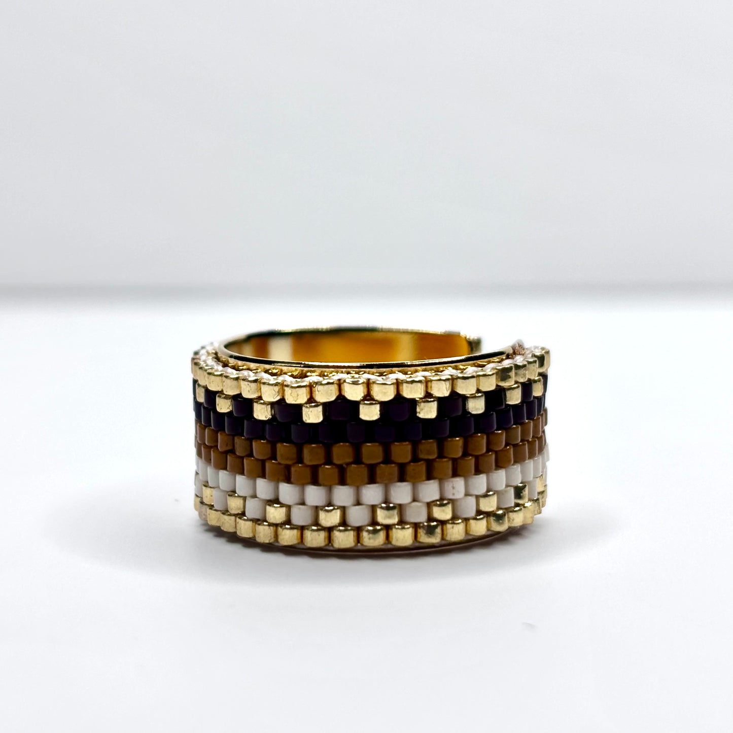 Eliel Miyuki Adjustable Ring