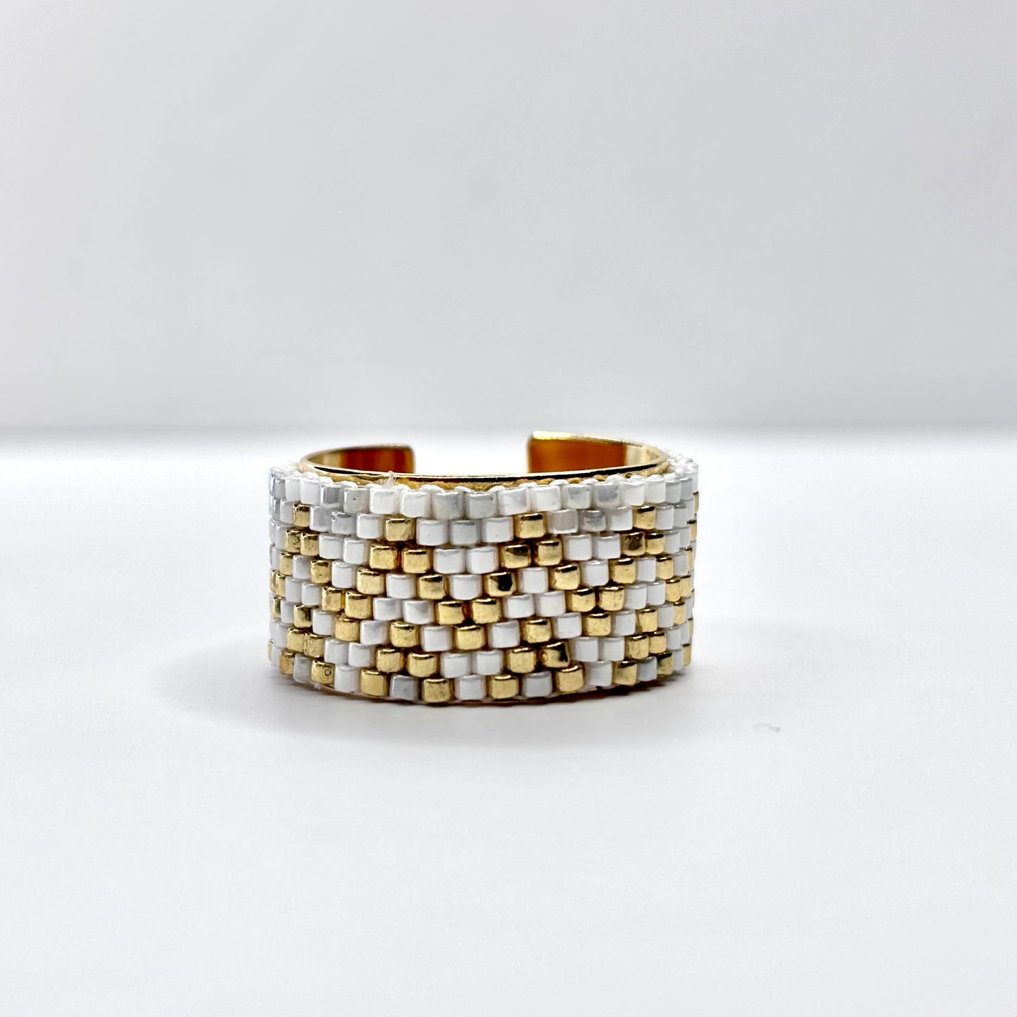 Ahuva Miyuki Adjustable Ring