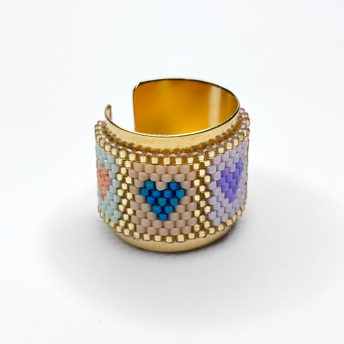 Faige Miyuki Adjustable Rings