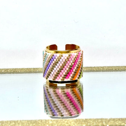 Chana Miyuki Adjustable Ring