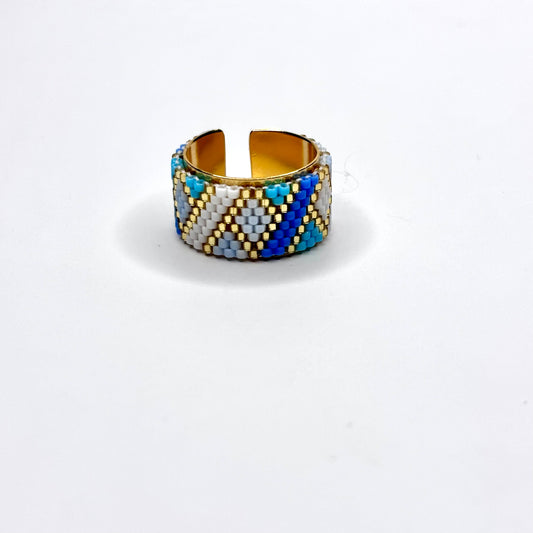 Bagues ajustables Miyuki Lines