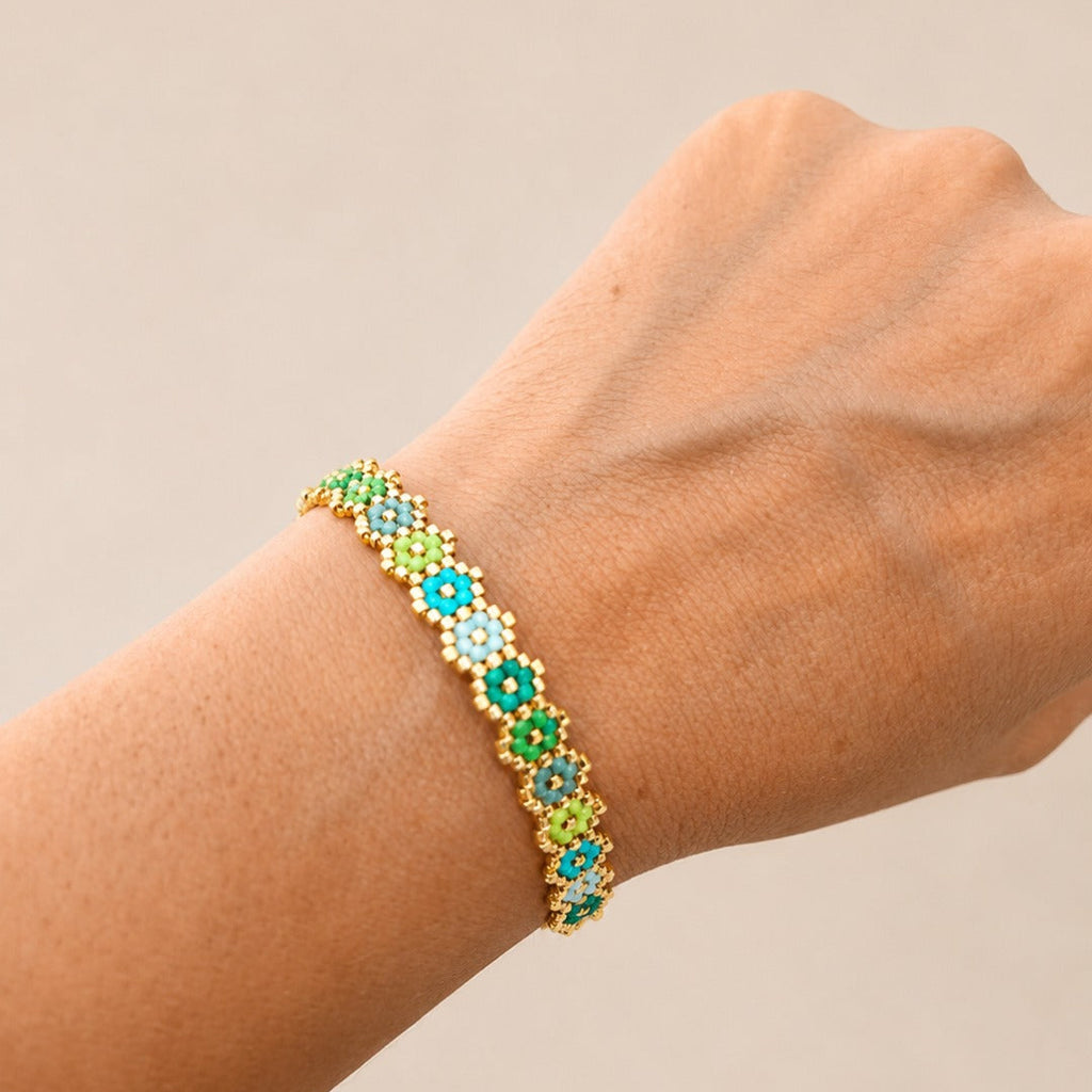 Miyuki Mini Flower Bracelets | Bellalu
