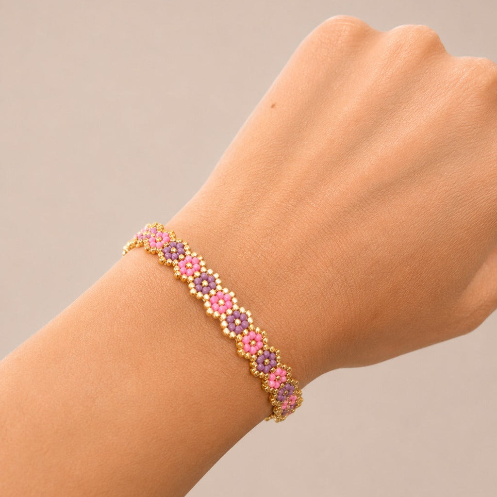 Miyuki Mini Flower Bracelets | Bellalu