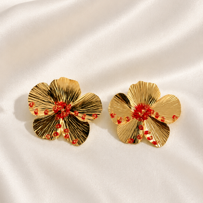 Hadassah Earrings Floral-Inspired