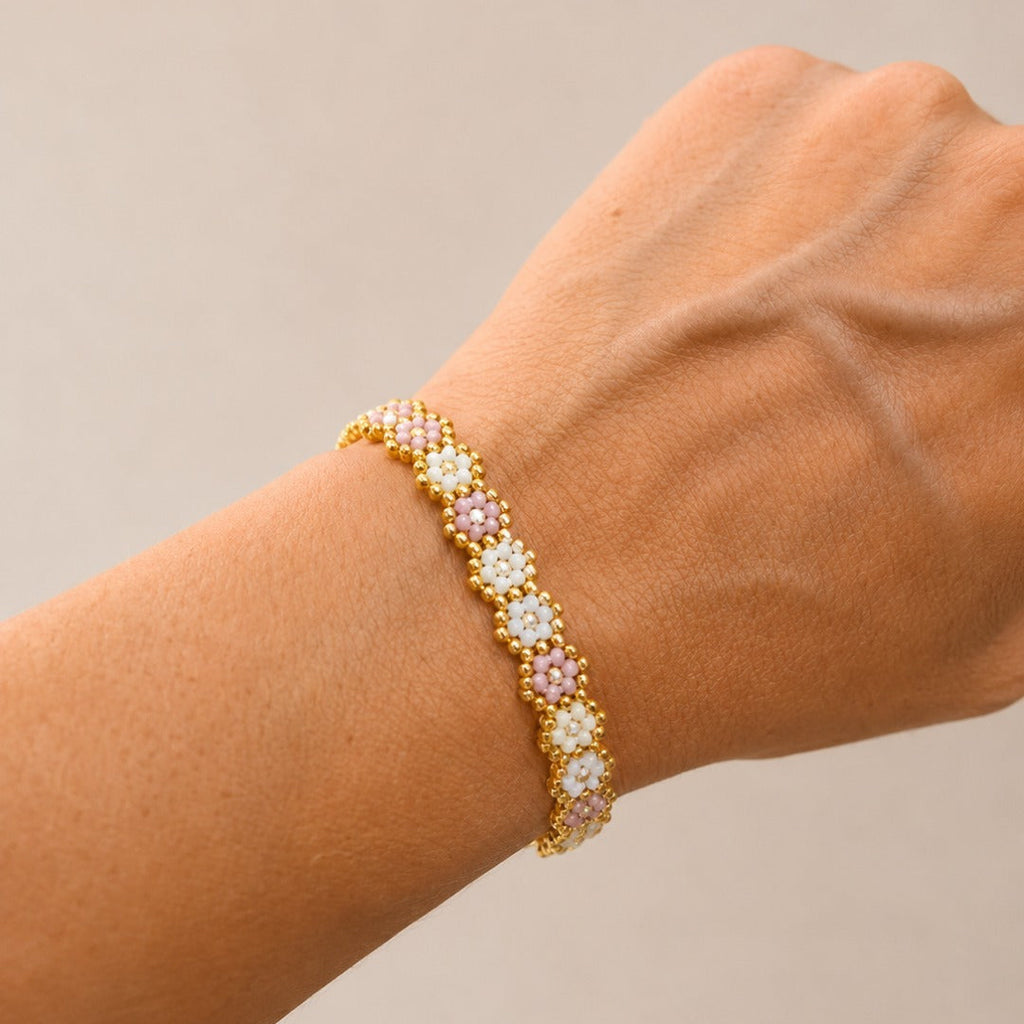 Miyuki Mini Flower Bracelets | Bellalu