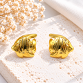 Boucles d'oreilles faites main en forme de poisson ange