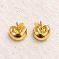 Apple Earrings – Gold-Plated Bronze Handmade|Bellalu