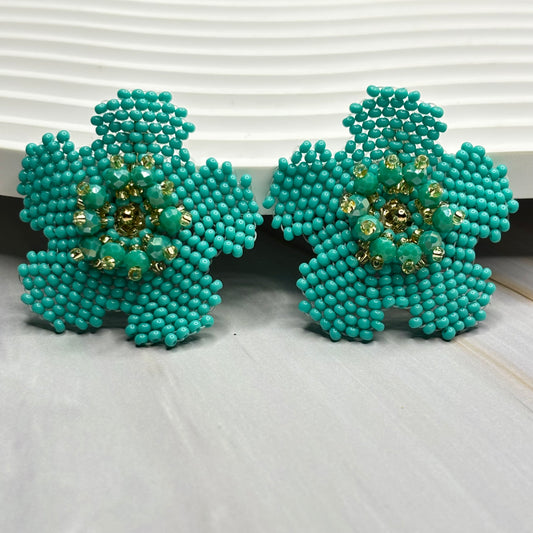 🌸 Rawiya Flower Earrings 🌸