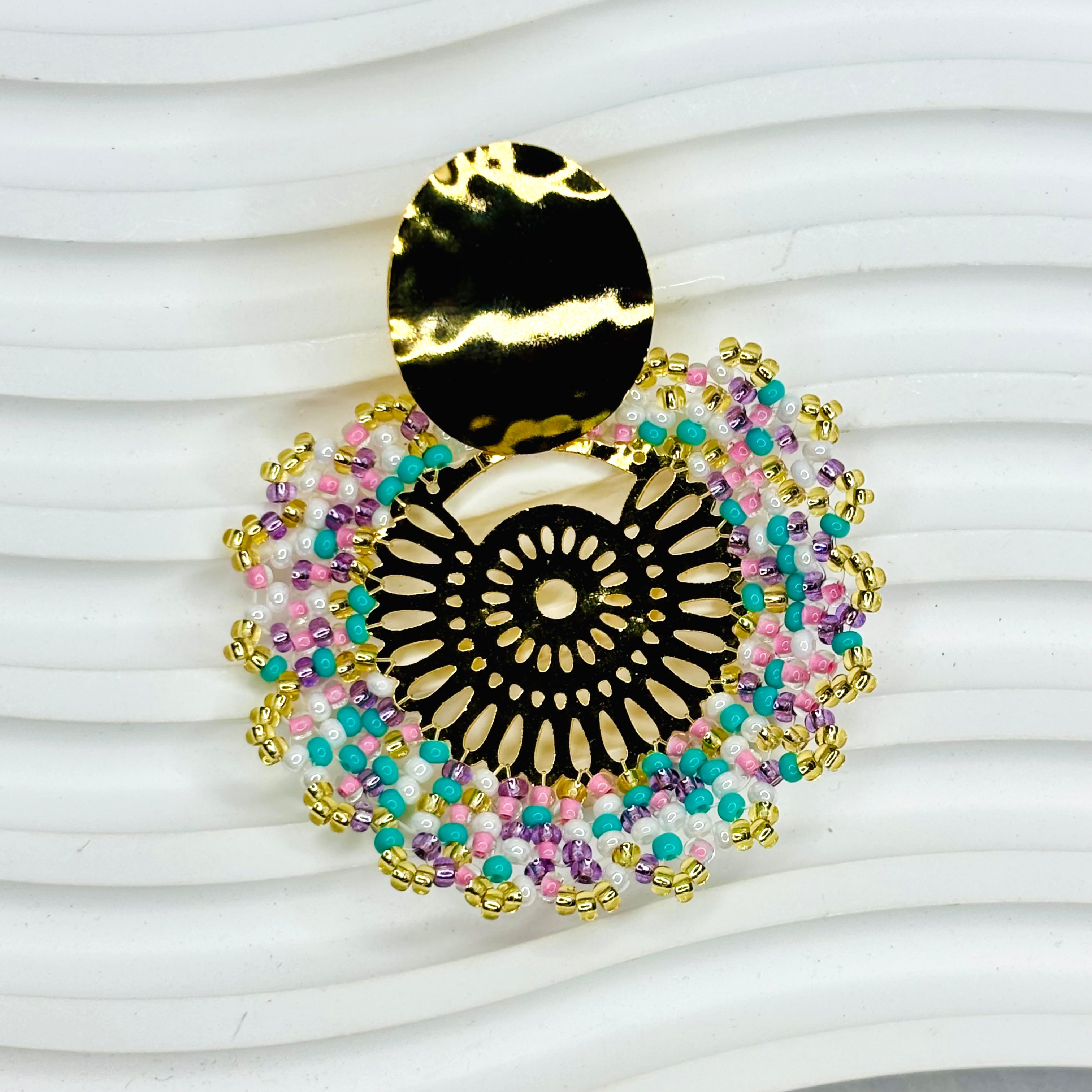 Rhoda Earrings – Elegant Floral-Inspired Jewelry for a Timeless Look