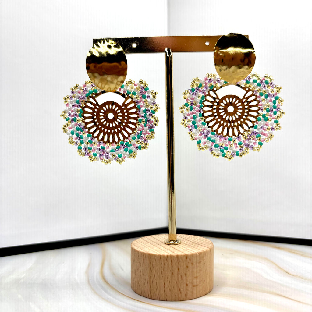 Rhoda Earrings – Elegant Floral-Inspired Jewelry for a Timeless Look