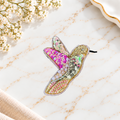 Handmade Bird Brooch – Embroidered Jewelry