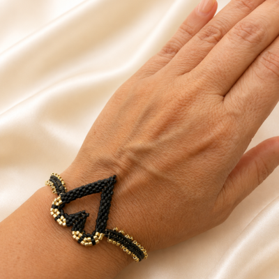 Miyuki Heart Glow Bracelets