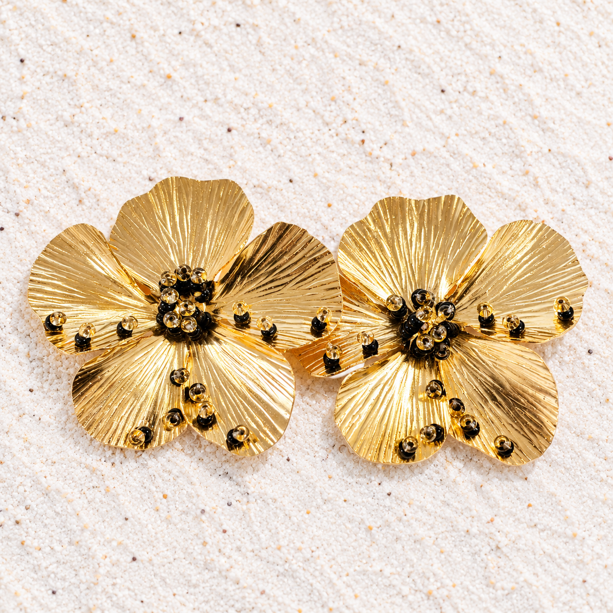 Hadassah Flower Shape Earrings | Bellalu