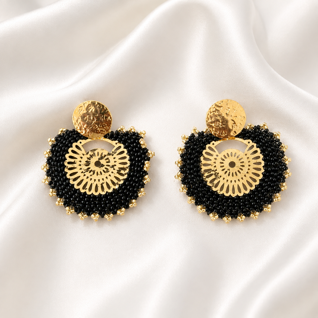 Rhoda Earrings – Elegant Floral-Inspired Jewelry for a Timeless Look