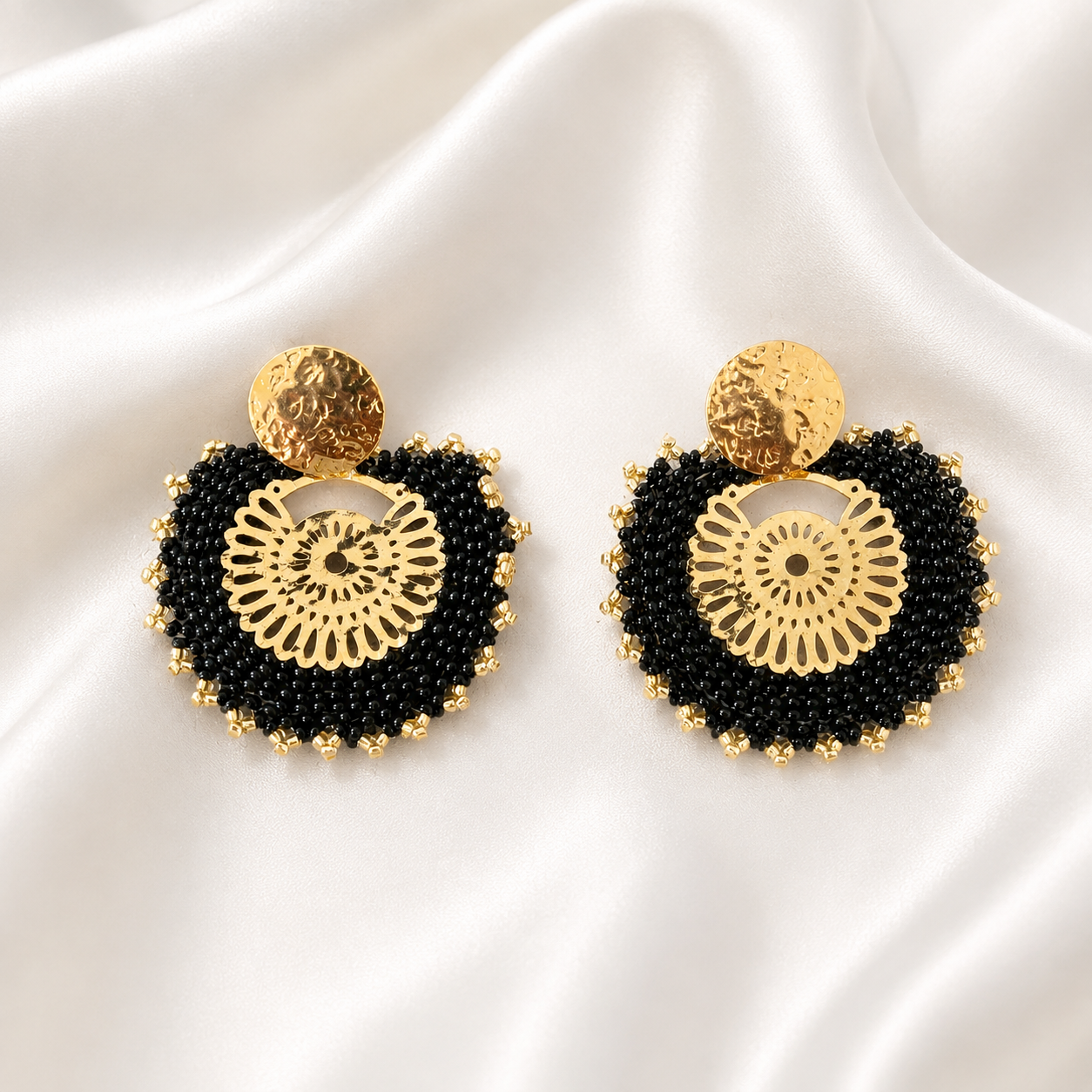 Rhoda Earrings – Elegant Floral-Inspired Jewelry for a Timeless Look