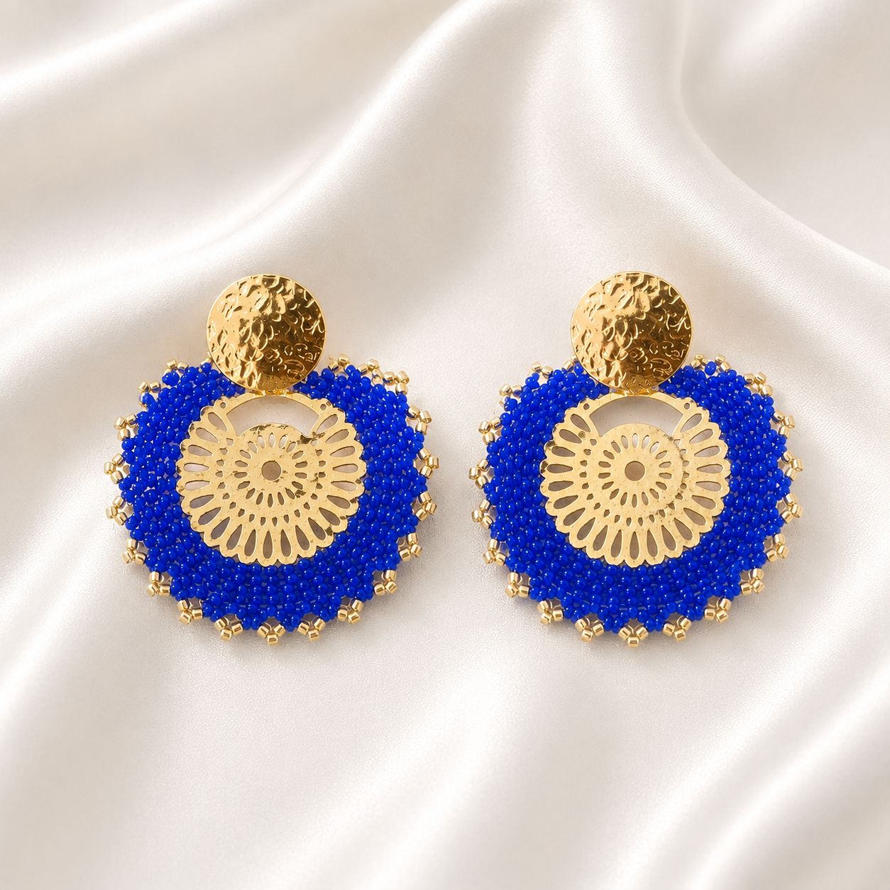 Rhoda Earrings – Elegant Floral-Inspired Jewelry for a Timeless Look